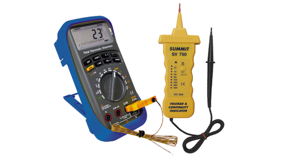 multimeters and voltmeters