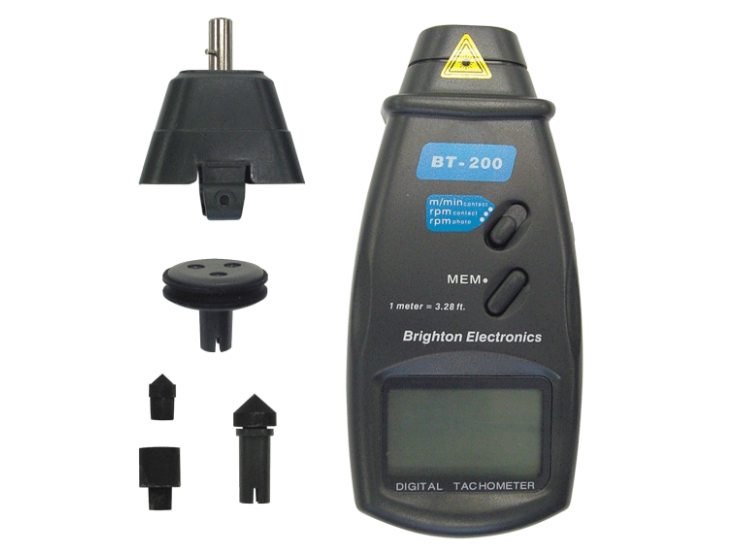 photo and contact tachometer photo and contact tachometer
