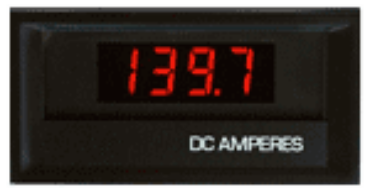 1/8 DIN loop powered digital panel meters scalable digital panel meter - Loop powered 4-20mA DC panel meters