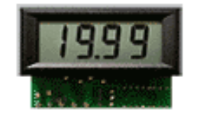 Digital panel meter - Loop powered 4-20mA DC panel meter Snap-in bezel scalable digital panel meter - Loop powered 4-20mA DC panel meters